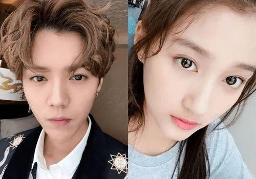 鹿晗吃瓜的视频